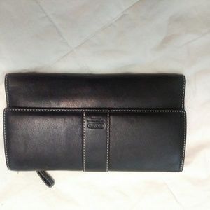 COACH check book wallet